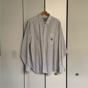 Carhartt Black and White Casual Button Down Shirt